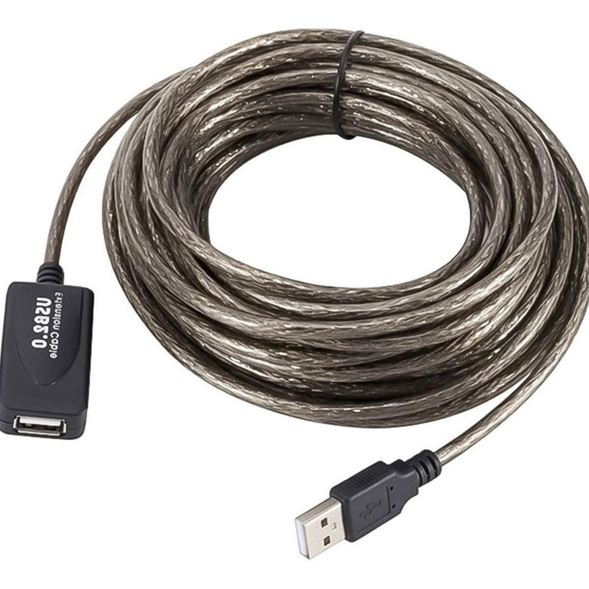 GENERICO - Cable USB Extensor Activo 5 Metros Macho a Hembra 20