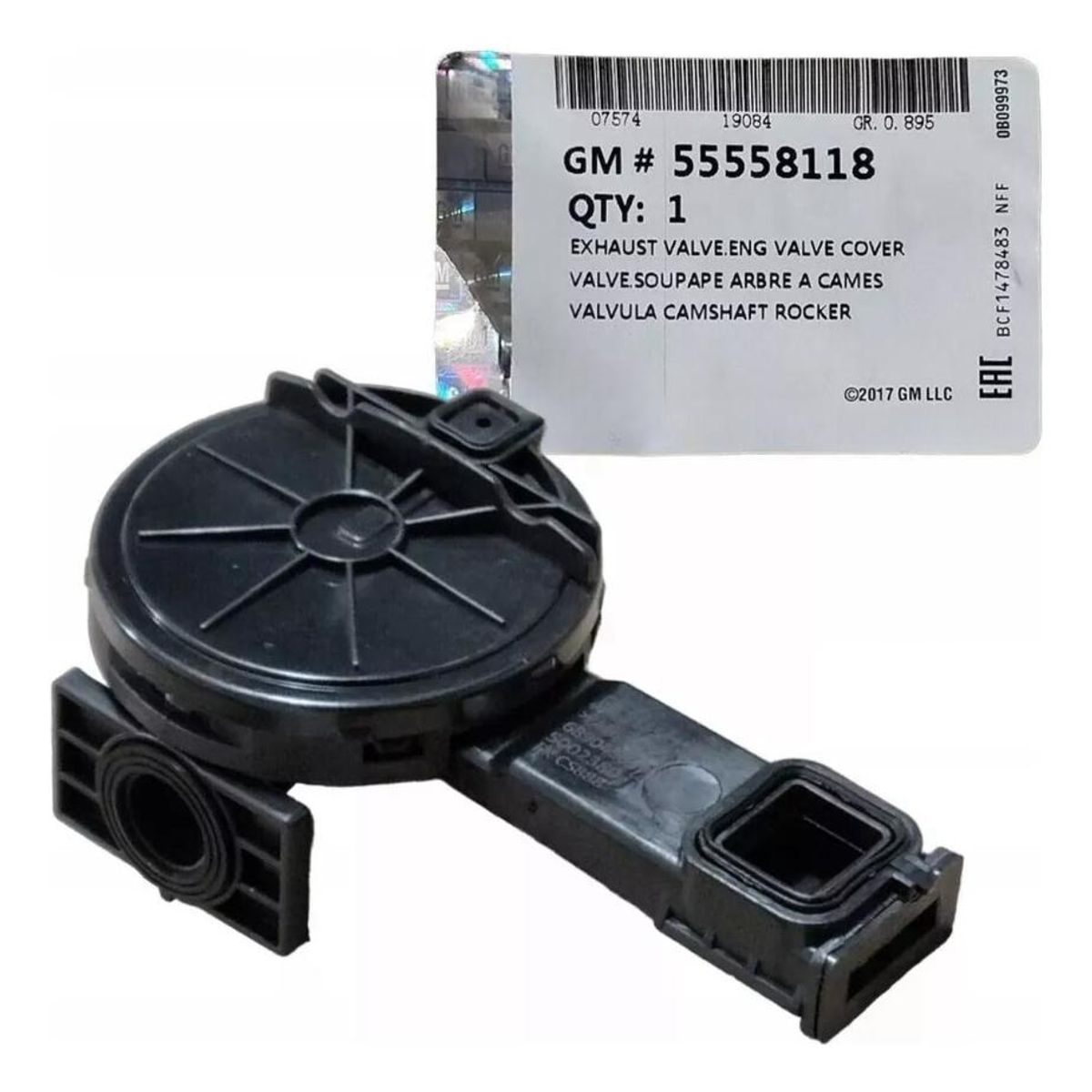 GENERICO - Válvula PCV Compatibles Chevrolet Cruze Aveo Sonic Tracker