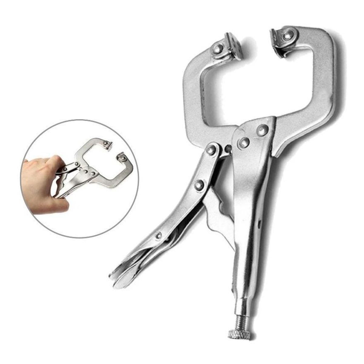 GENERICO - Prensa Tipo C de 11 Pulgadas para Sujeción Rápida