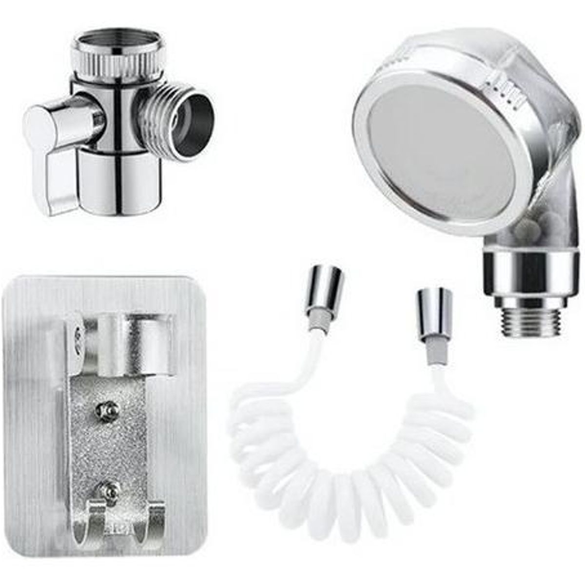 GENERICO - Ducha Bidet de Acero Inoxidable con Kit Completo