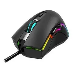 GENERICO - Mouse Gamer USB AOC GM120 con RGB y 2400 DPI