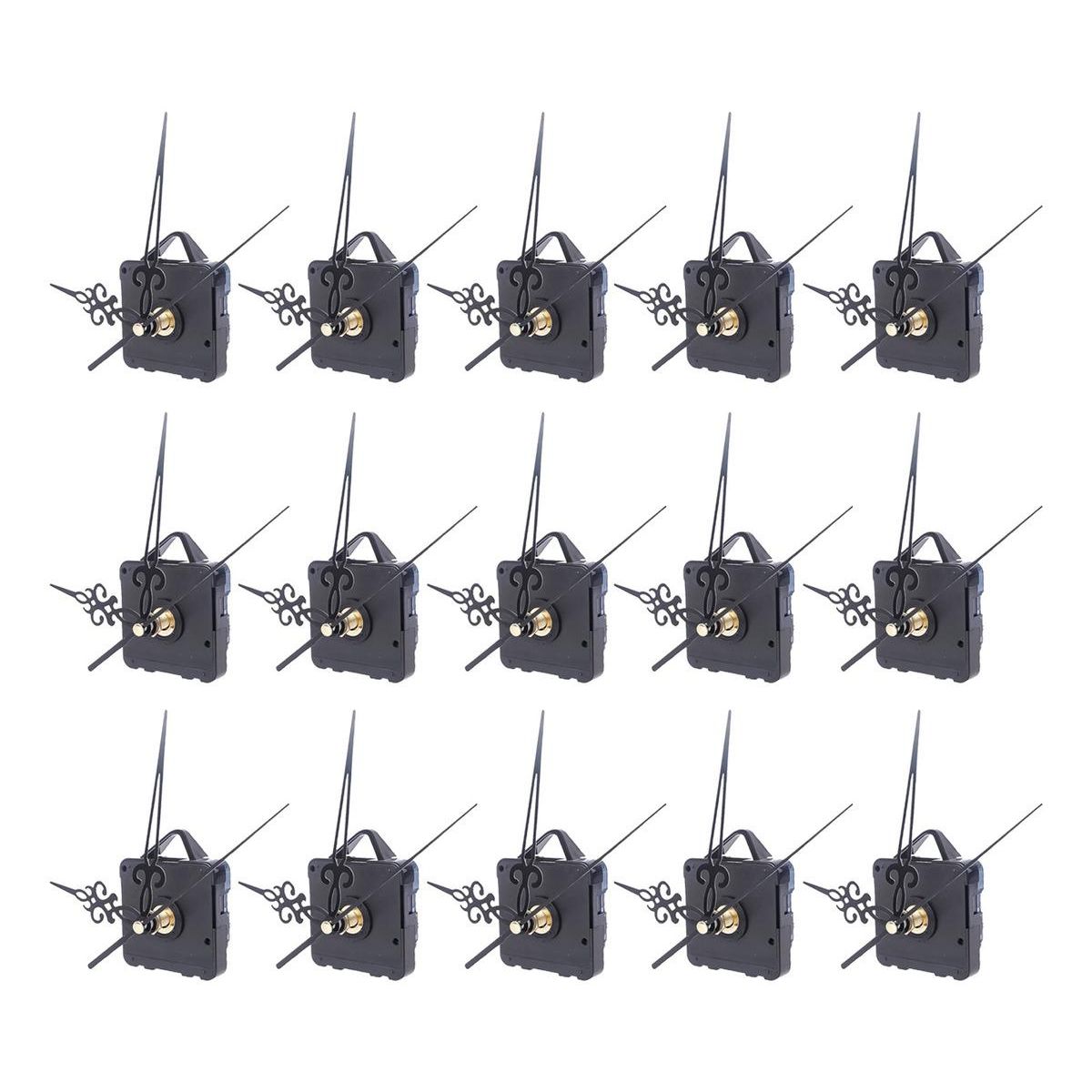 GENERICO - Mecanismo de Reloj Silencioso de 12mm con Manecillas