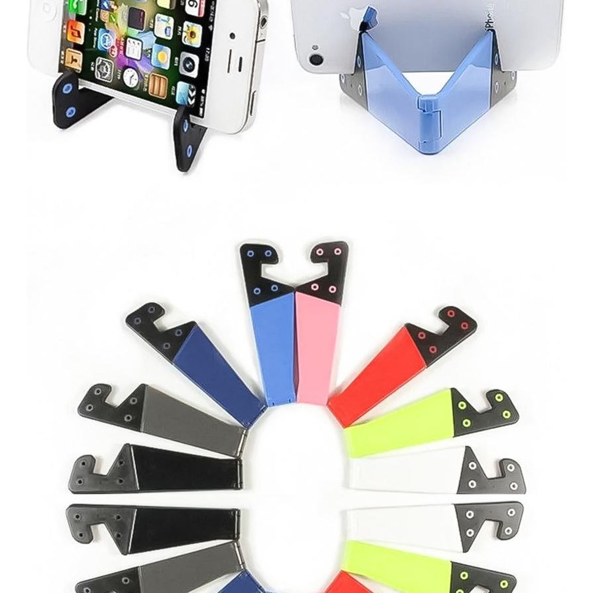 GENERICO - Soporte Ergo para Celular y Tablet - Pack de 24 Unidades