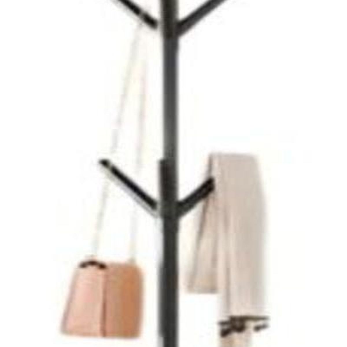 GENERICO - Perchero de Pie de Metal con 9 Ganchos y Base Estable