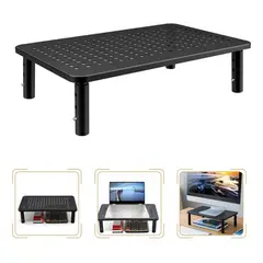 GENERICO - Base Soporte para Monitor con 3 Alturas Ajustables