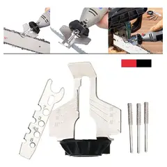 GENERICO - Kit de Afilado de Motosierra con Taladro Guía