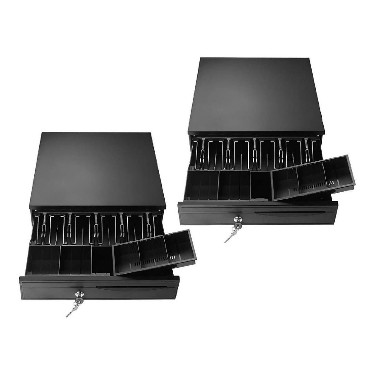 GENERICO - Cajón Portamoneda Electrónico de Metal con Cerradura