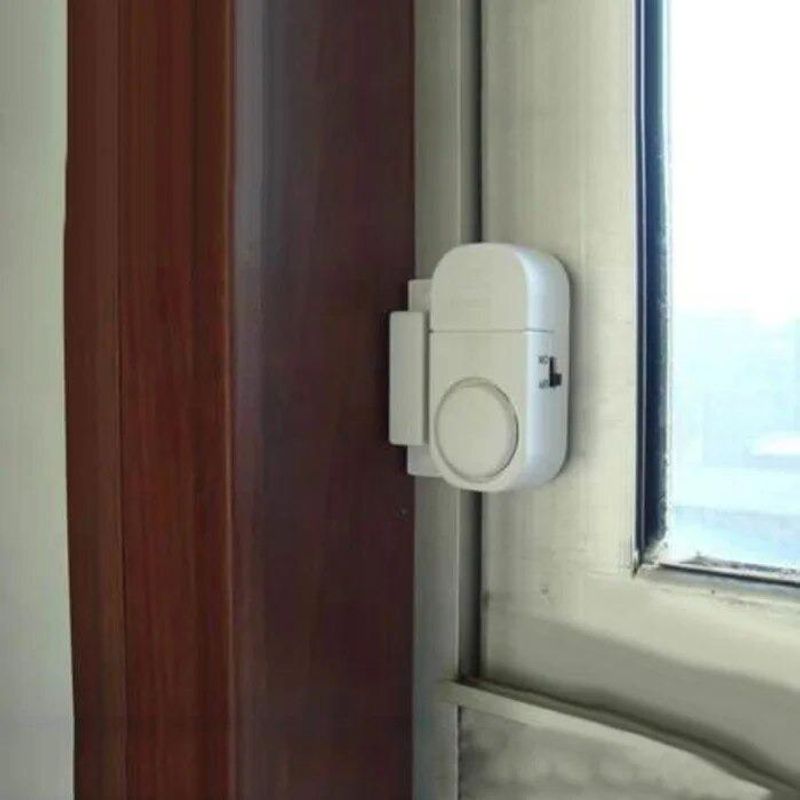 GENERICO - Pack de 5 Alarmas Magnéticas para Puertas y Ventanas 90dB