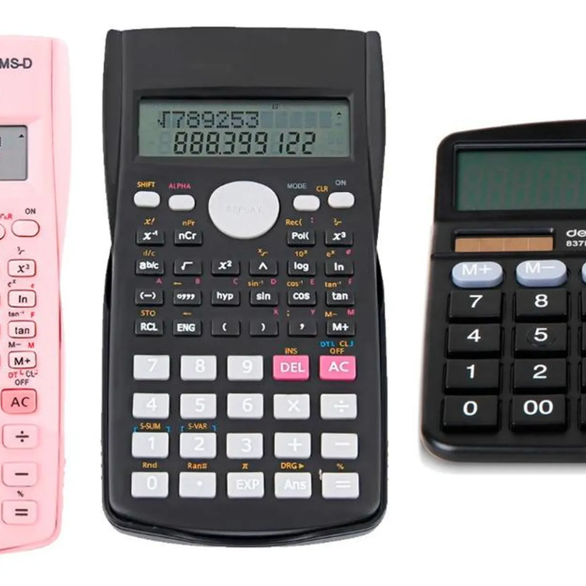 GENERICO - Calculadora Científica con 240 Funciones y Pantalla Doble