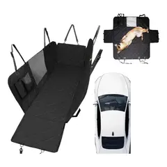 GENERICO - Funda Impermeable para Asiento de Perro - Alta Calidad Negro
