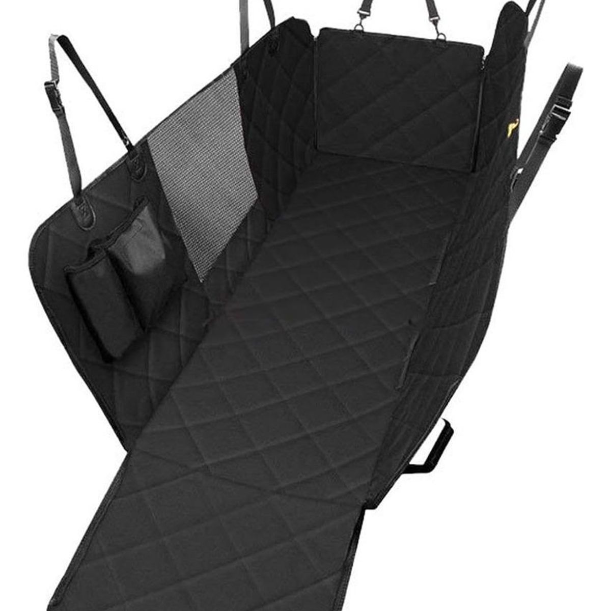 GENERICO - Funda Impermeable para Asiento de Perro - Alta Calidad Negro