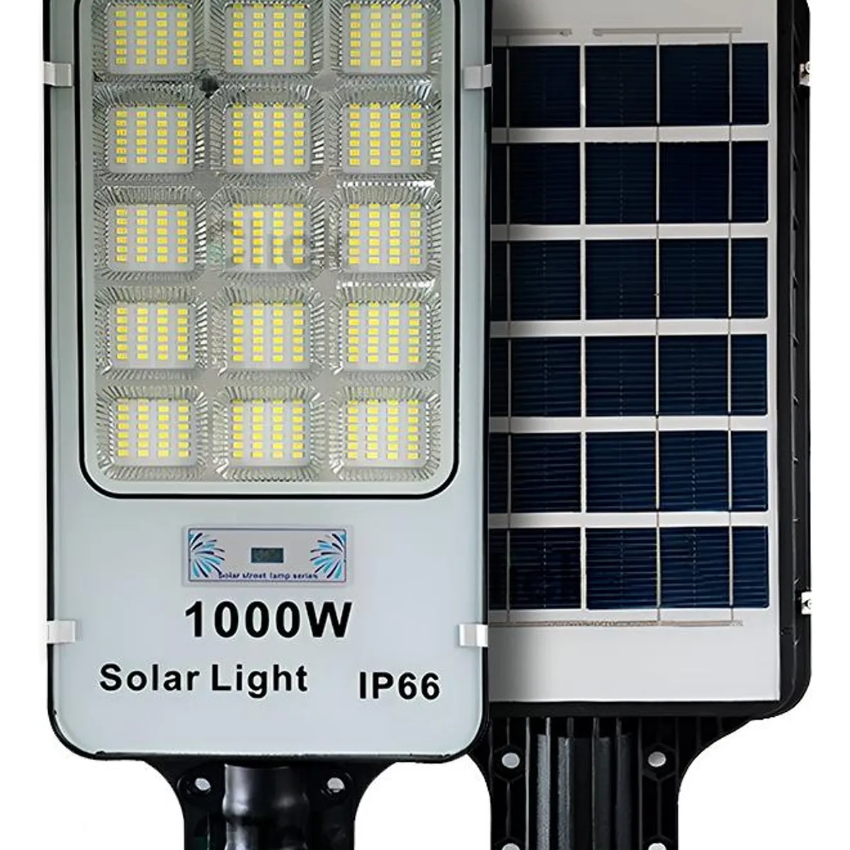 GENERICO - Pack de 3 Focos Solares LED de 1000W para Exteriores