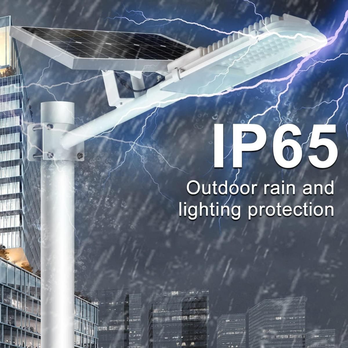 GENERICO - Foco Solar Exterior LED 100W con Sensor de Movimiento