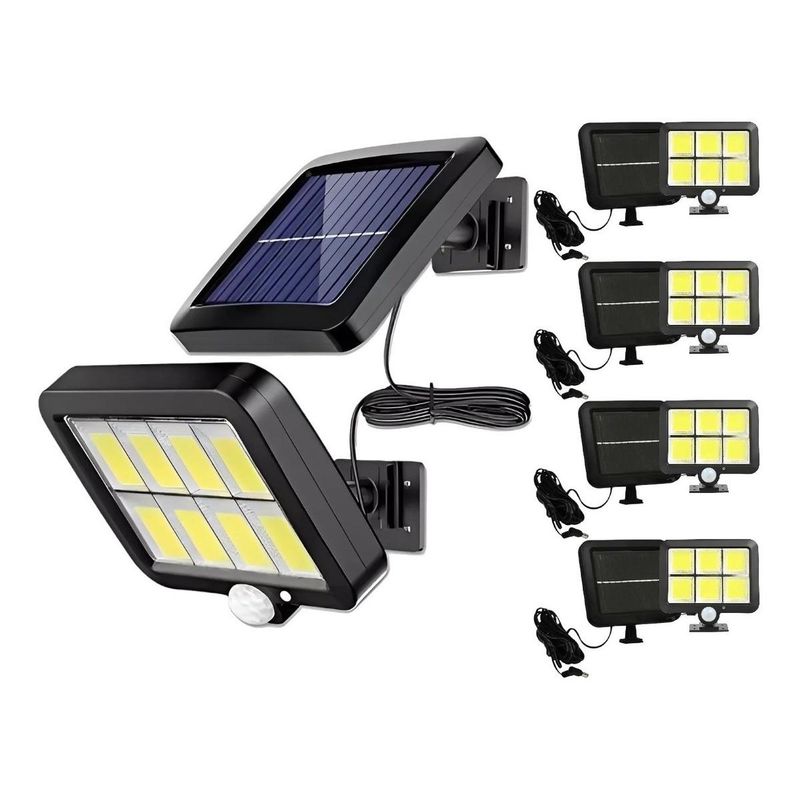 GENERICO - Foco Solar LED Exterior Proyector de Alta Eficiencia