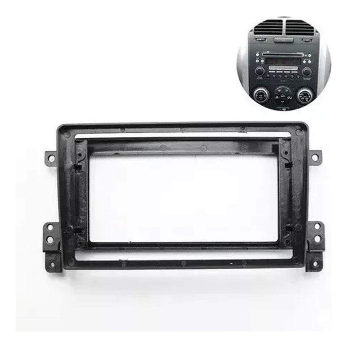 GENERICO - Bisel Adaptador para Radio de Suzuki Grand Vitara 9 Pulgadas