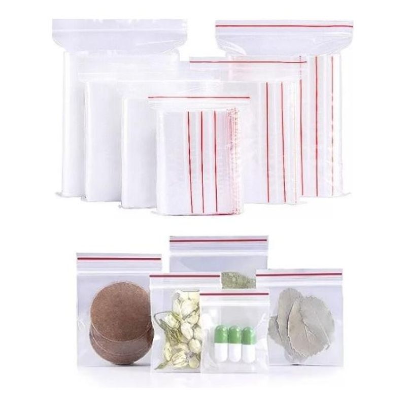 GENERICO - Bolsas Herméticas con Cierre 10x15 cm - 500 Pcs