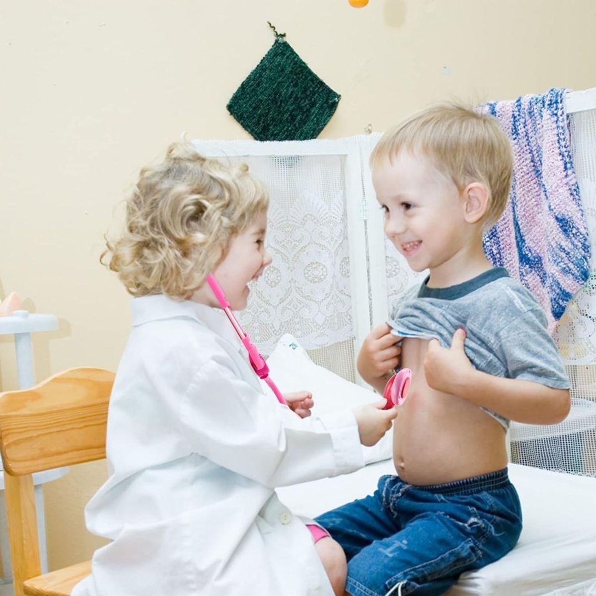 GENERICO - Maletín de Juguete de Doctora con Accesorios para Niñas