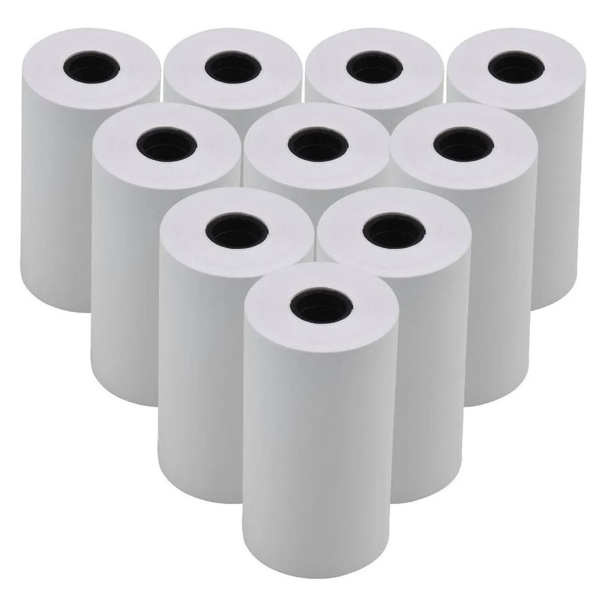 GENERICO - Pack de 50 Rollos de Papel Térmico Blanco 58mm x 40m