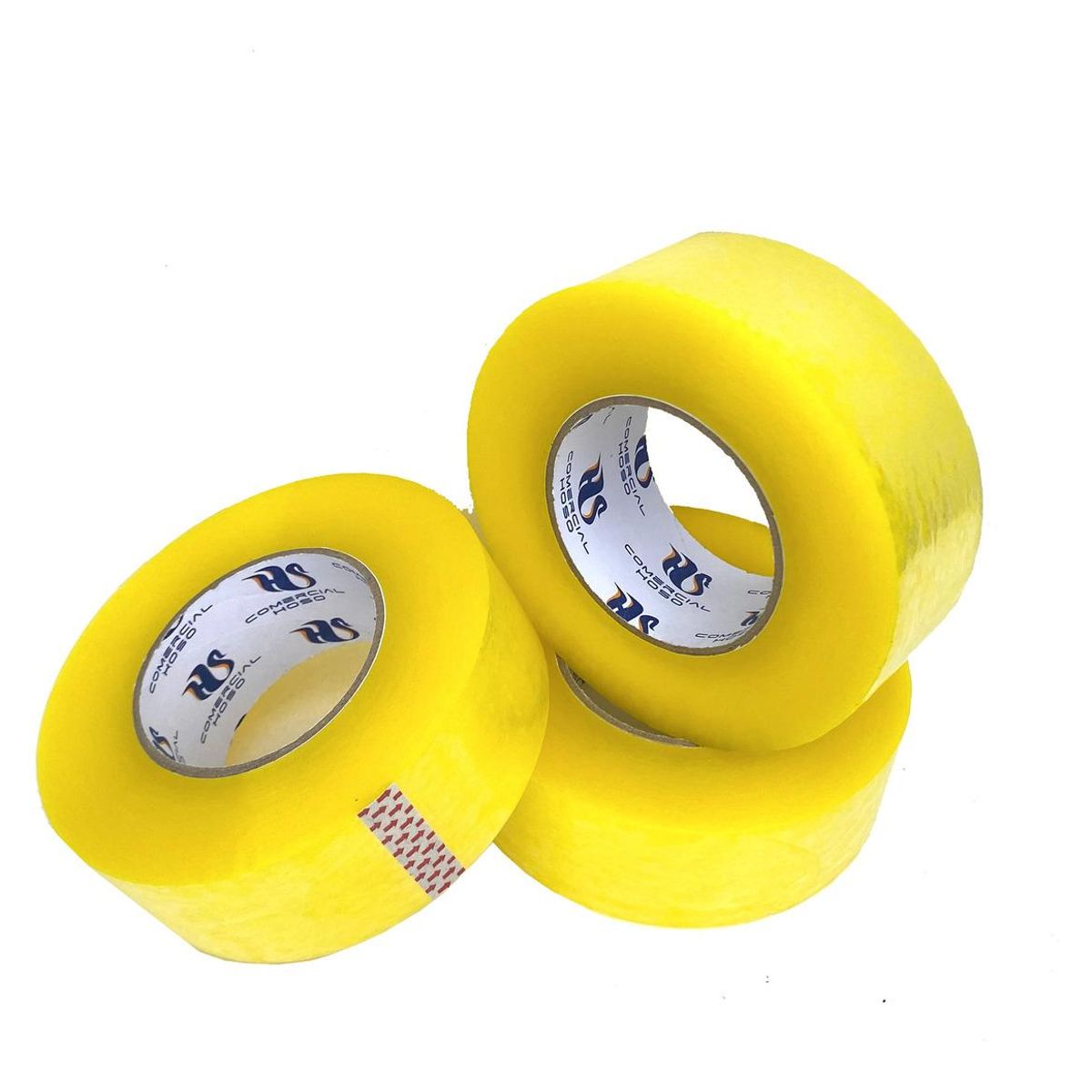 GENERICO - Pack de 6 Rollos de Cinta de Embalaje Transparente 48mm x 300m