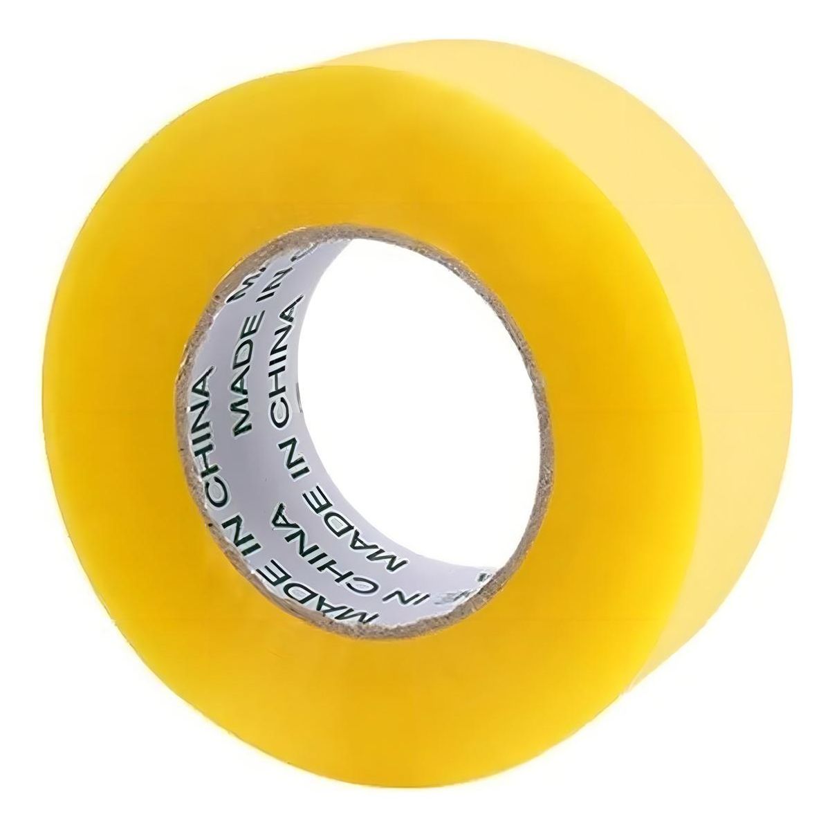 GENERICO - Pack de 6 Rollos de Cinta Adhesiva Amarilla 300 mts x 48 mm