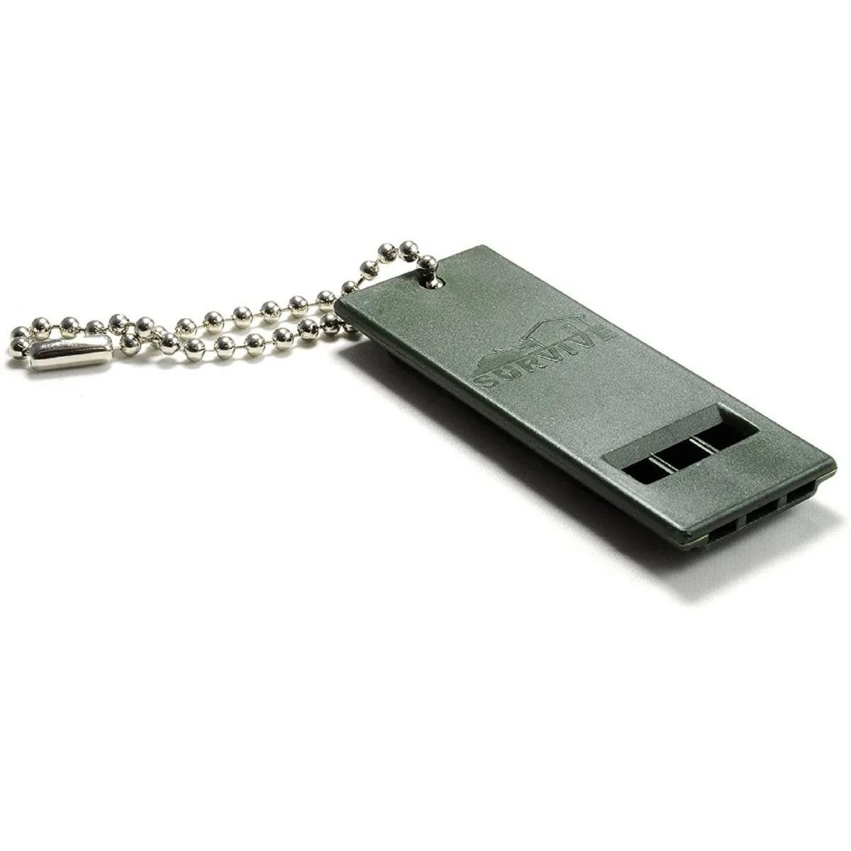 GENERICO - Silbato de Supervivencia Compacto para Camping y Emergencias