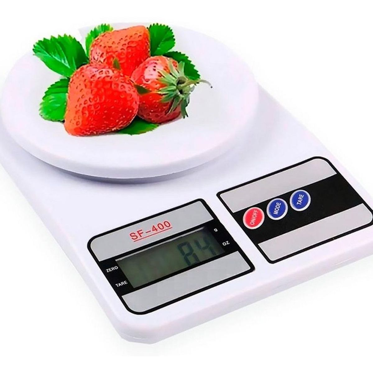 GENERICO - Balanza Digital de Cocina hasta 10kg con Función Tara.