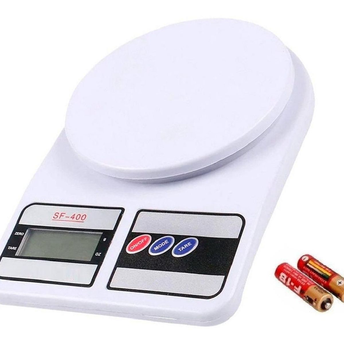 GENERICO - Balanza Digital de Cocina hasta 10kg con Función Tara.