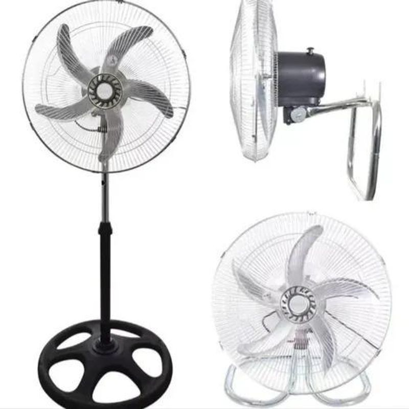 GENERICO - Ventilador Industrial Metálico 18&apos&apos Multifuncional