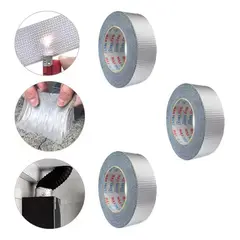 GENERICO - Pack de 3 Cintas Butilo Superadhesivas Impermeables 10m