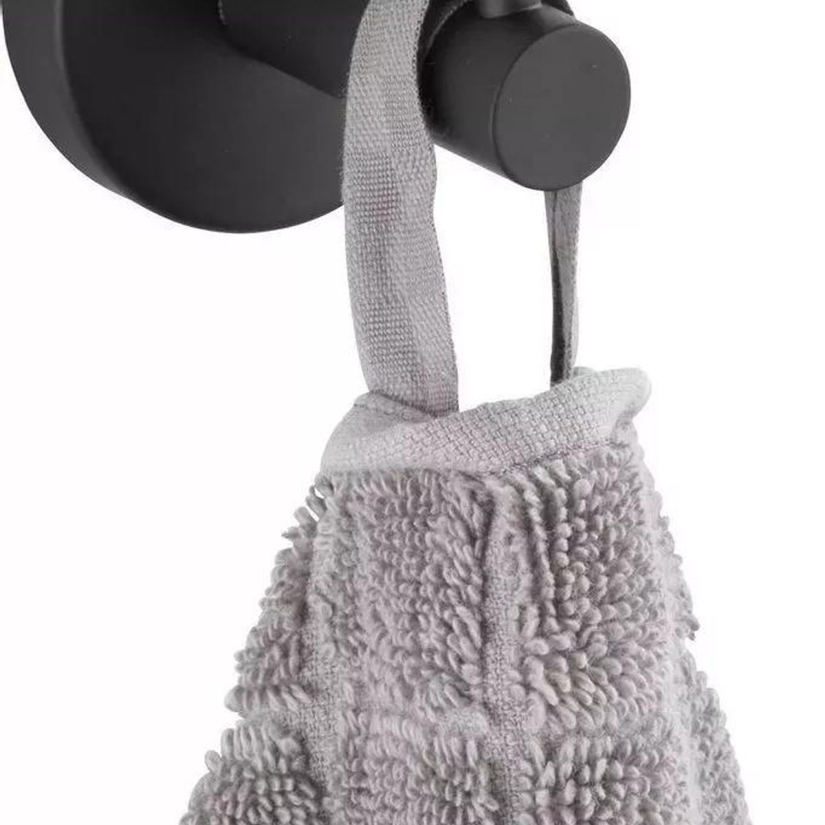 GENERICO - Perchero de Pared de Aluminio Negro para Toallas y Ropa