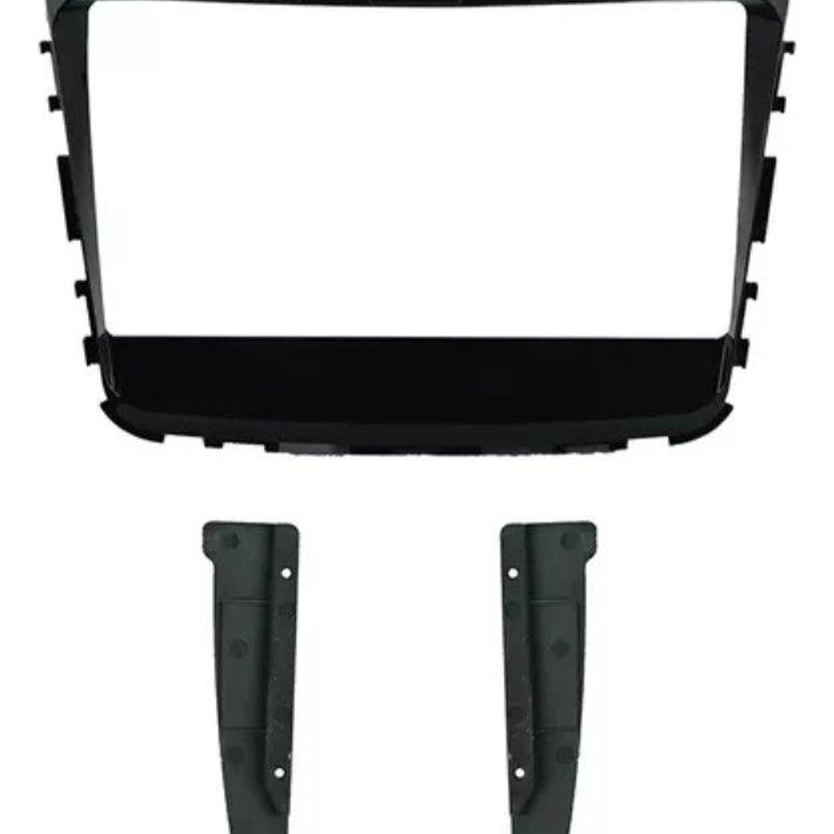 GENERICO - Bisel Adaptador Radio para Ssangyong Musso y Rexton 2018.