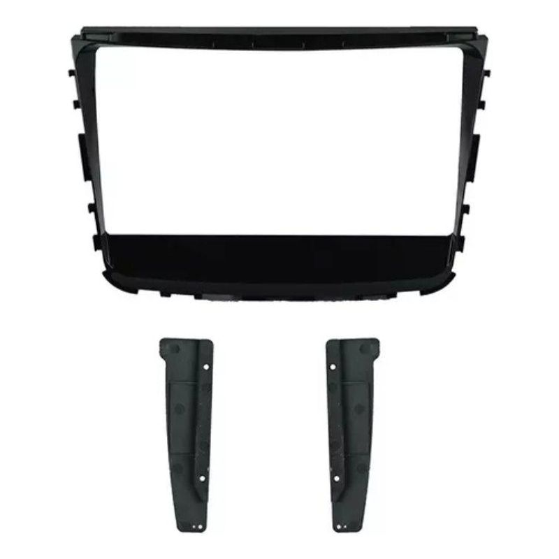 GENERICO - Bisel Adaptador Radio para Ssangyong Musso y Rexton 2018.