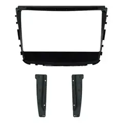 GENERICO - Bisel Adaptador Radio para Ssangyong Musso y Rexton 2018.