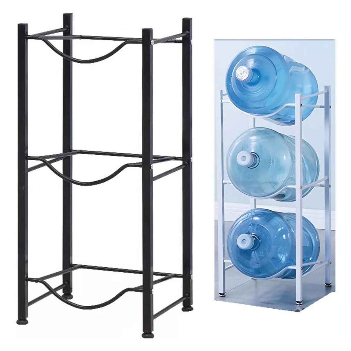 GENERICO - Estante Organizador para 3 Botellones de Agua 20L