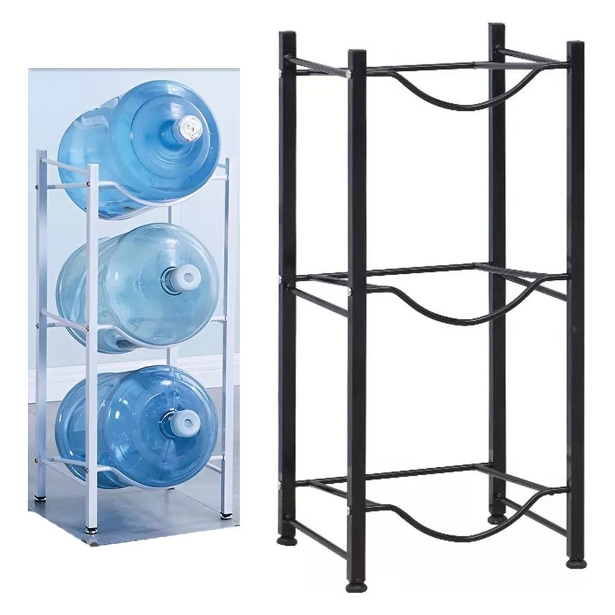 GENERICO - Estante Organizador para 3 Botellones de Agua 20L