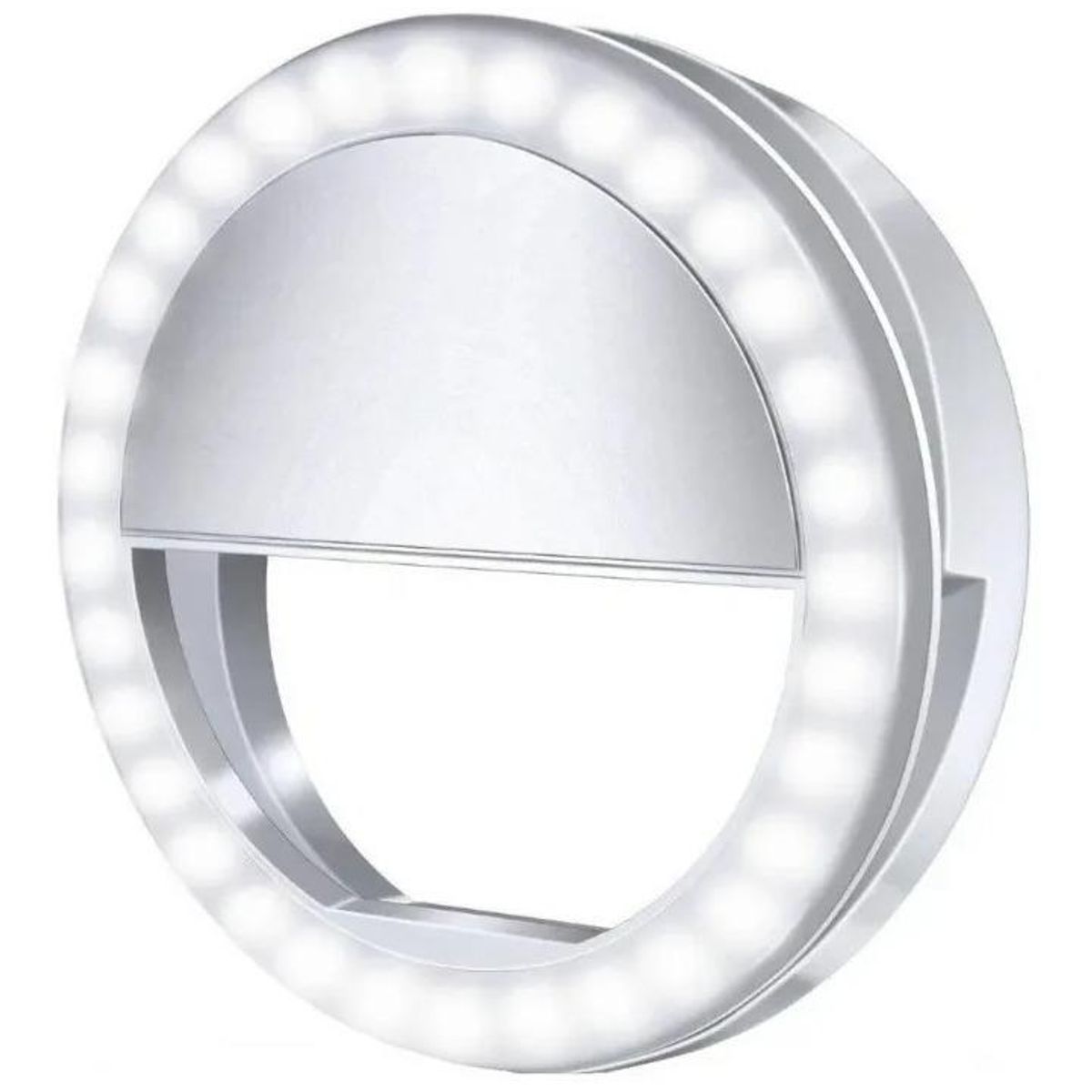 GENERICO - Aro de Luz LED Recargable para Celular con 36 LEDs