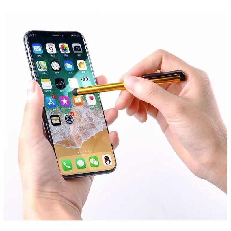 GENERICO - Pack de 4 Lápices Táctiles para Tabletas y Pantallas