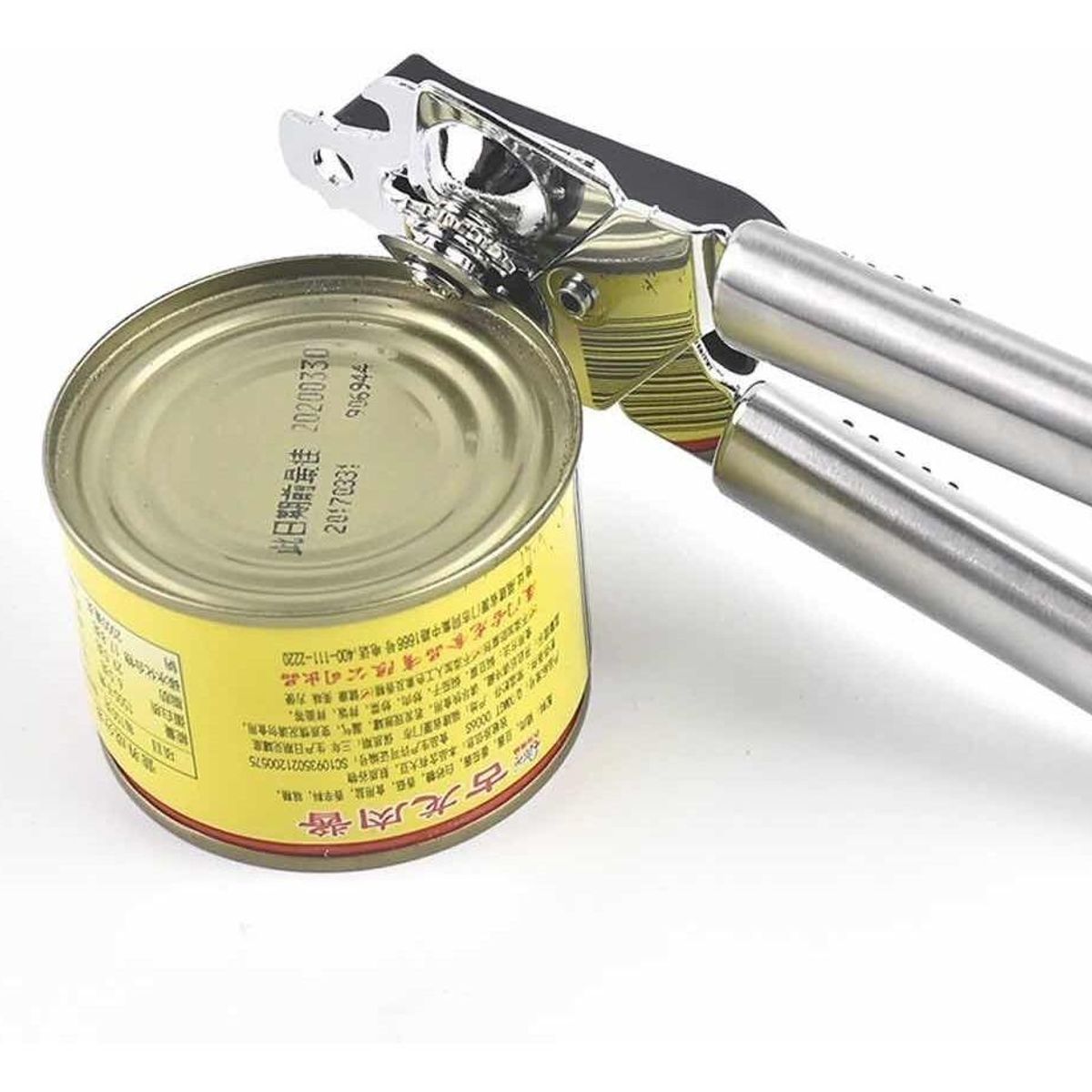 GENERICO - Abrelatas Manual de Acero Inoxidable para Cocina