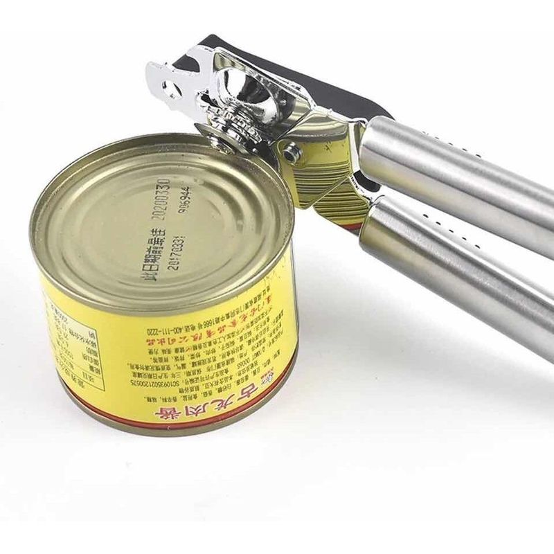GENERICO - Abrelatas Manual de Acero Inoxidable para Cocina