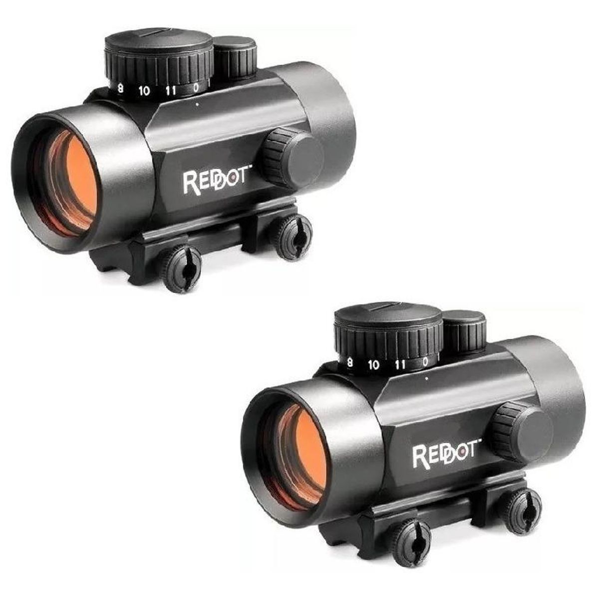 GENERICO - Mira Red Dot 1x40 con Montaje para Airsoft y Paintball