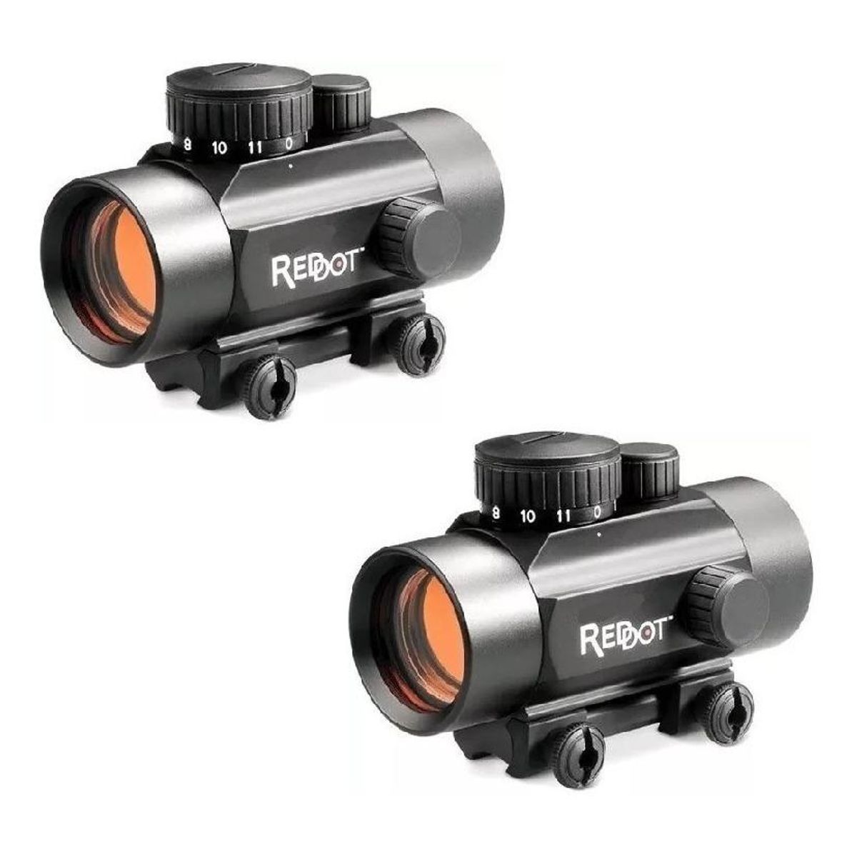 GENERICO - Mira Red Dot 1x40 con Montaje para Airsoft y Paintball
