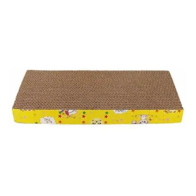GENERICO - Rascador Grande de Cartón Corrugado para Gatos.