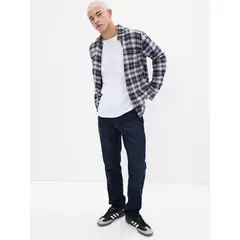 GAP - Jeans Straight Dark Wash Hombre Azul