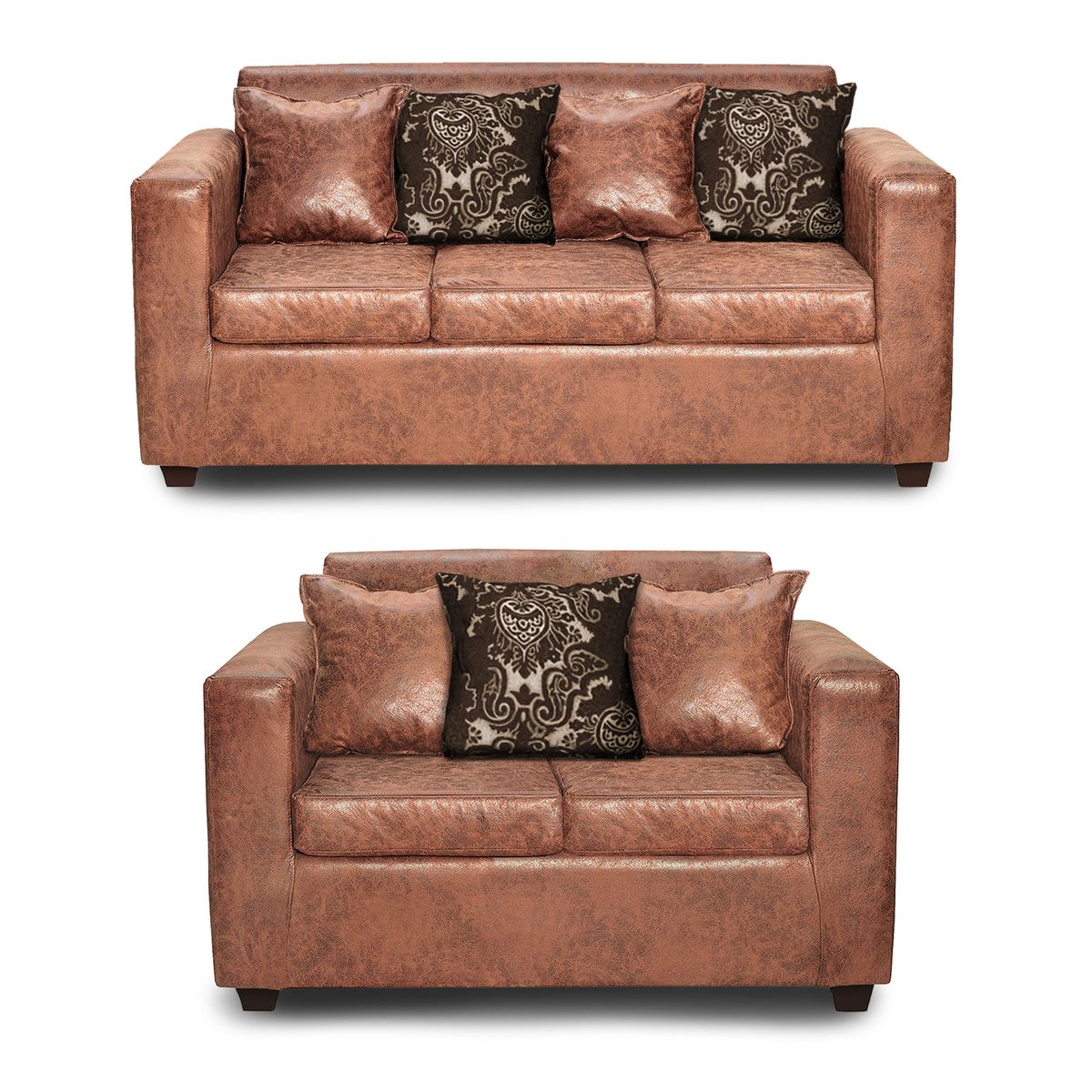 ADONIS LEUDH - Living 3+2 Ezeiza Envejecido Terracota