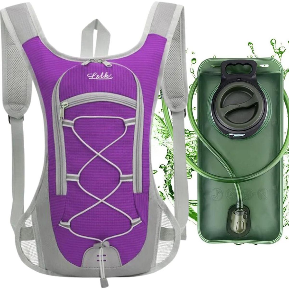 GENERICO - Mochila de Hidratación para Ciclismo y Senderismo