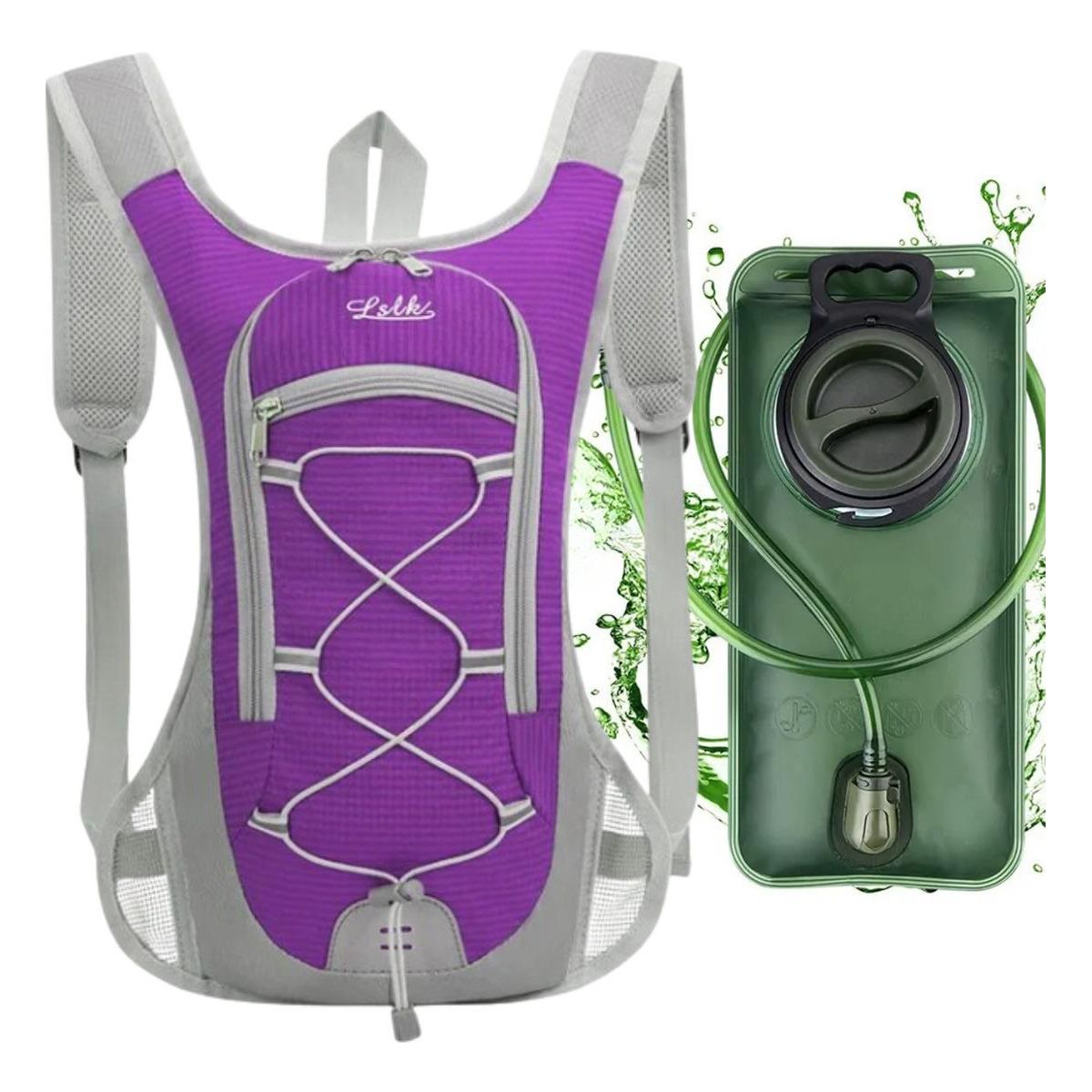 GENERICO - Mochila de Hidratación para Ciclismo y Senderismo