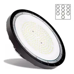 GENERICO - Pack de 10 Focos Plafón LED 100W IP65 Luz Fría 6500K