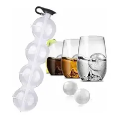 GENERICO - Cubeta para Hielo Esférico para Cócteles y Bebidas