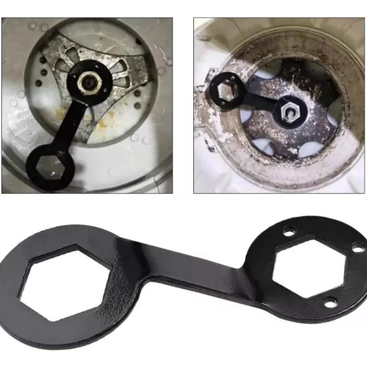 GENERICO - Llave Universal para Desmontaje de Lavadoras 36-38mm