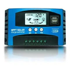 GENERICO - Controlador de Carga Solar MPPT 60A 12V24V